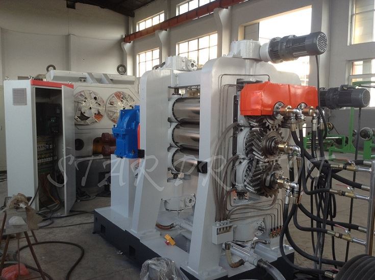 rubber calender machine 
